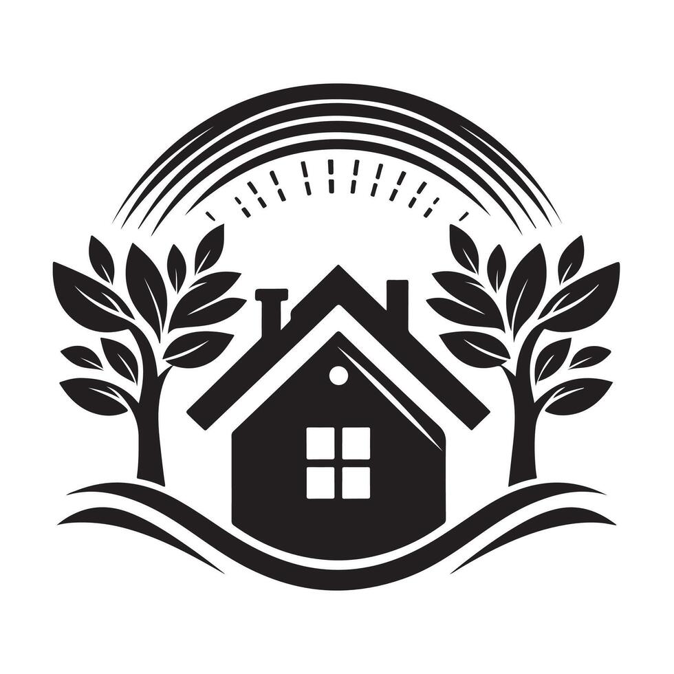 Home vectors silhouette