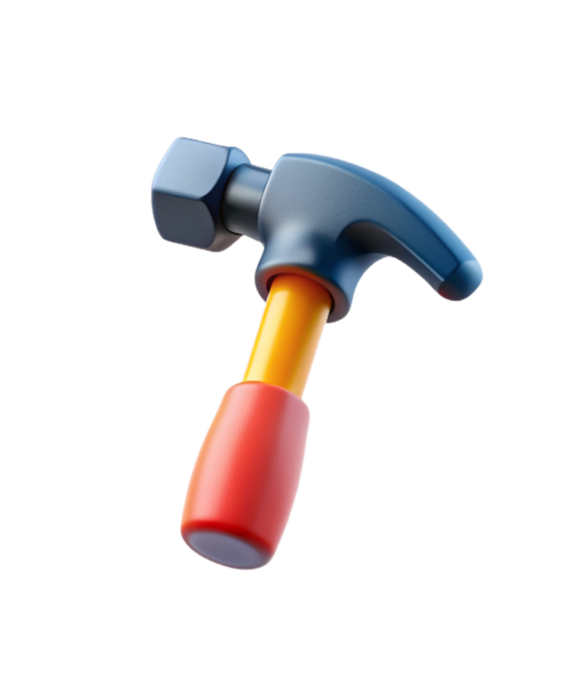 Hammer Tool 3d Illustration png