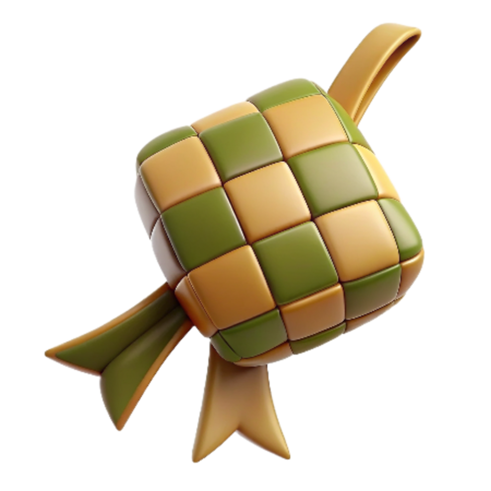 Ketupat 3d Image png