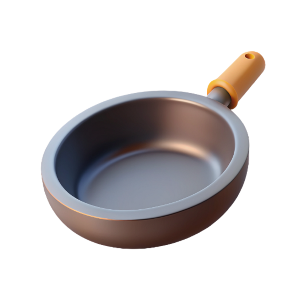 Frying Pan 3d Concept png