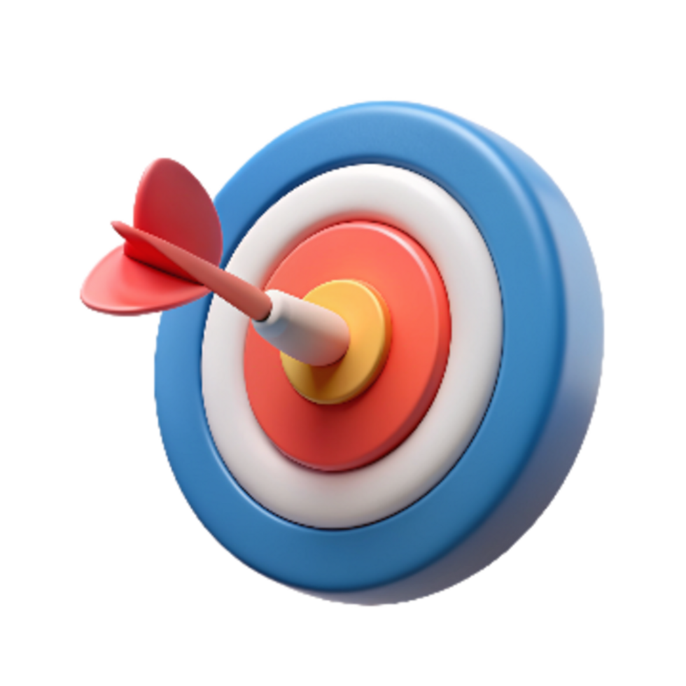 Target Dart 3d Image png