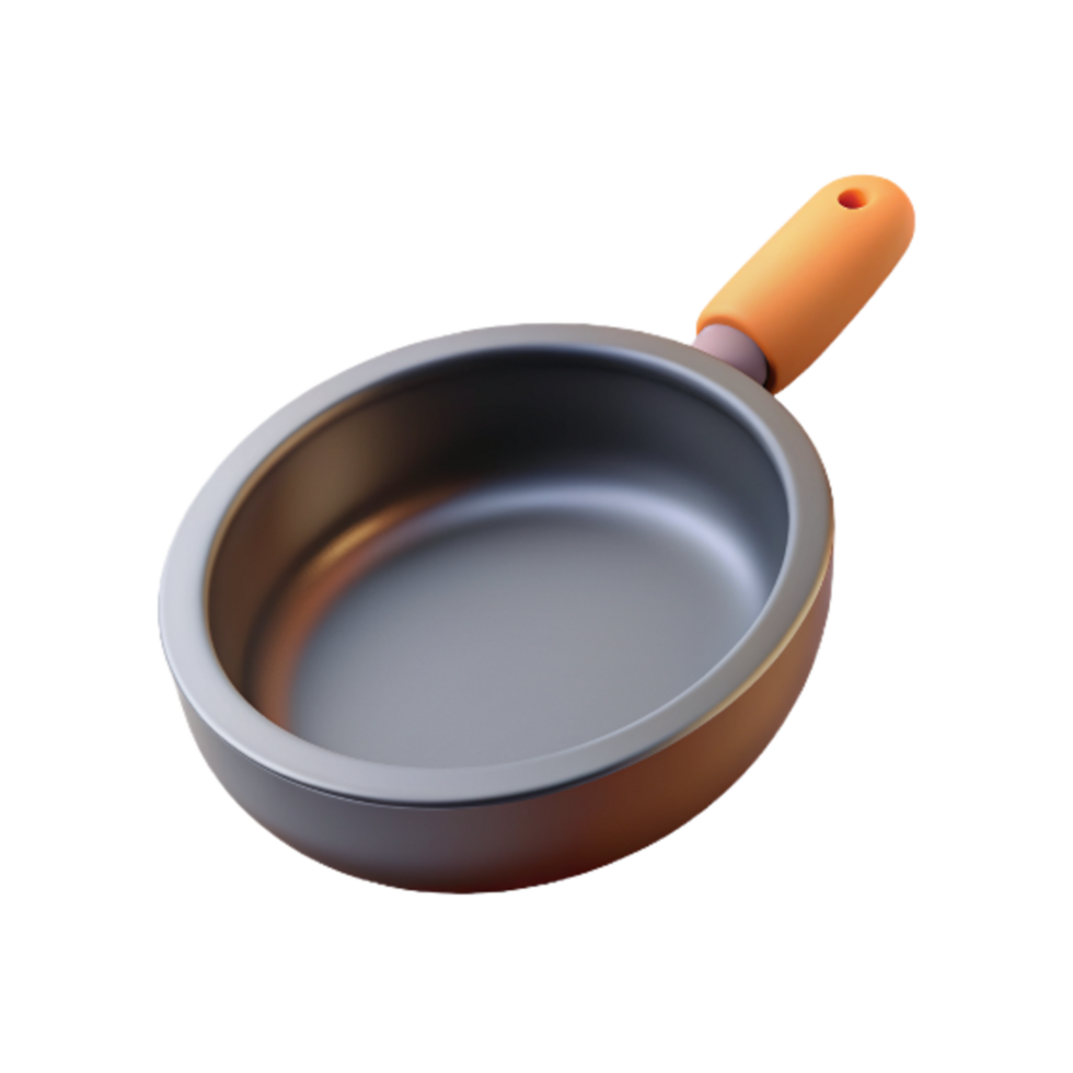 Frying Pan 3d Object png