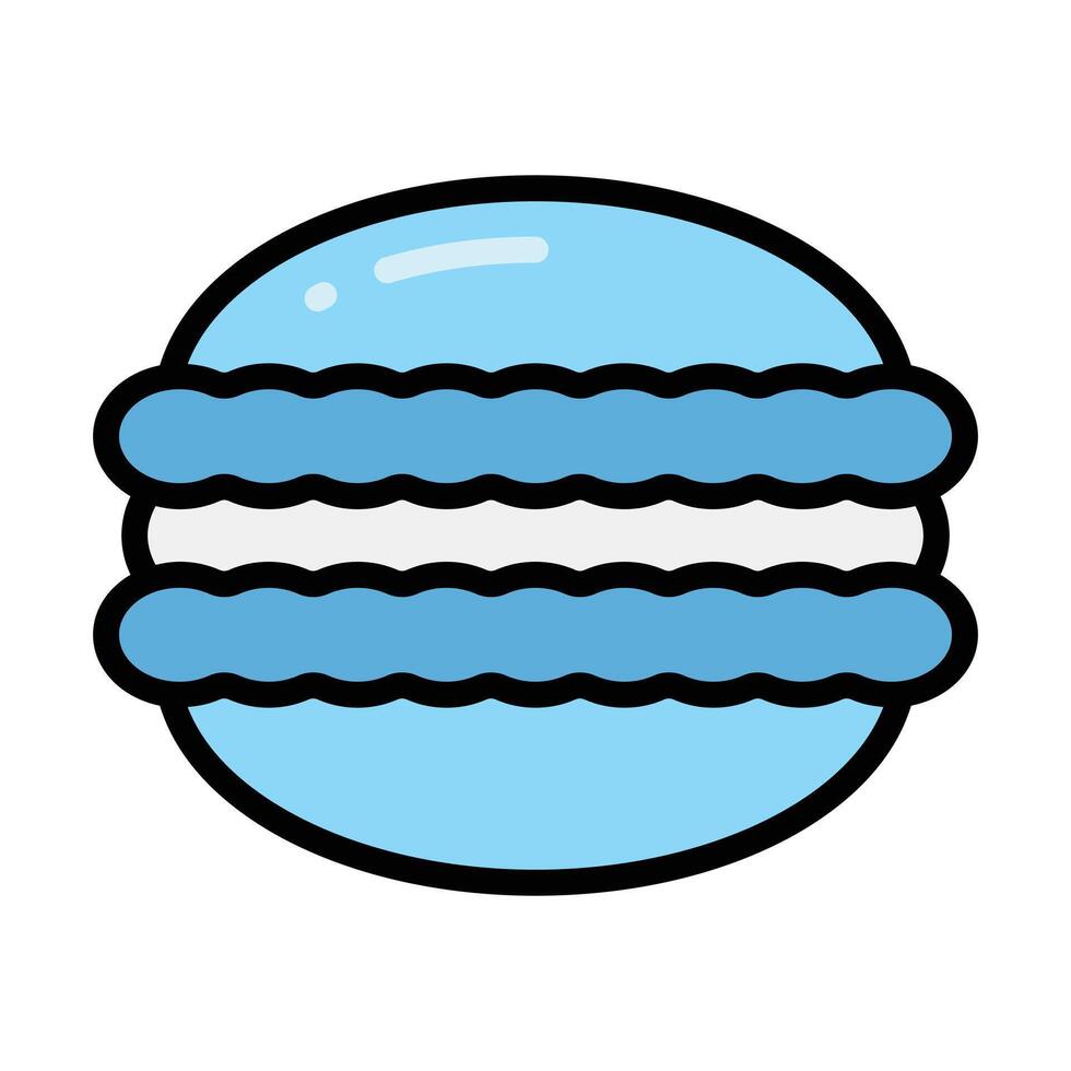 Simple Macaron colorful icon Illustration. The icon illustration can be used for websites, print templates, presentation templates, illustrations, etc vector