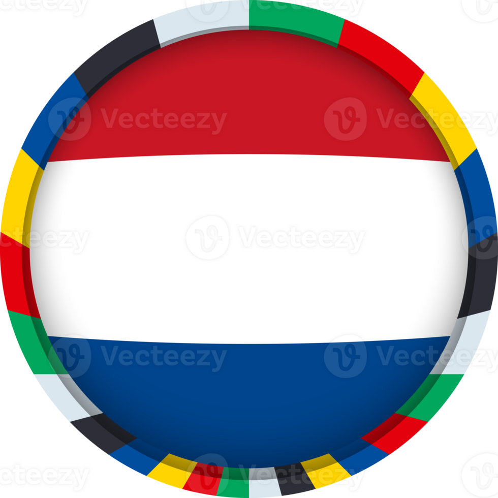 Netherlands flag, colorful icon png