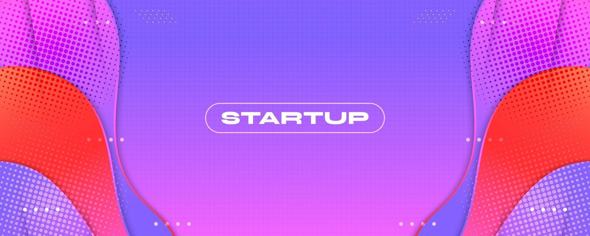 Creative and Colorful Abstract Background with Modern Technology Concept. Cover, Banner or Layout Design Template for Identity, Branding, Advertising or Promotion vector
