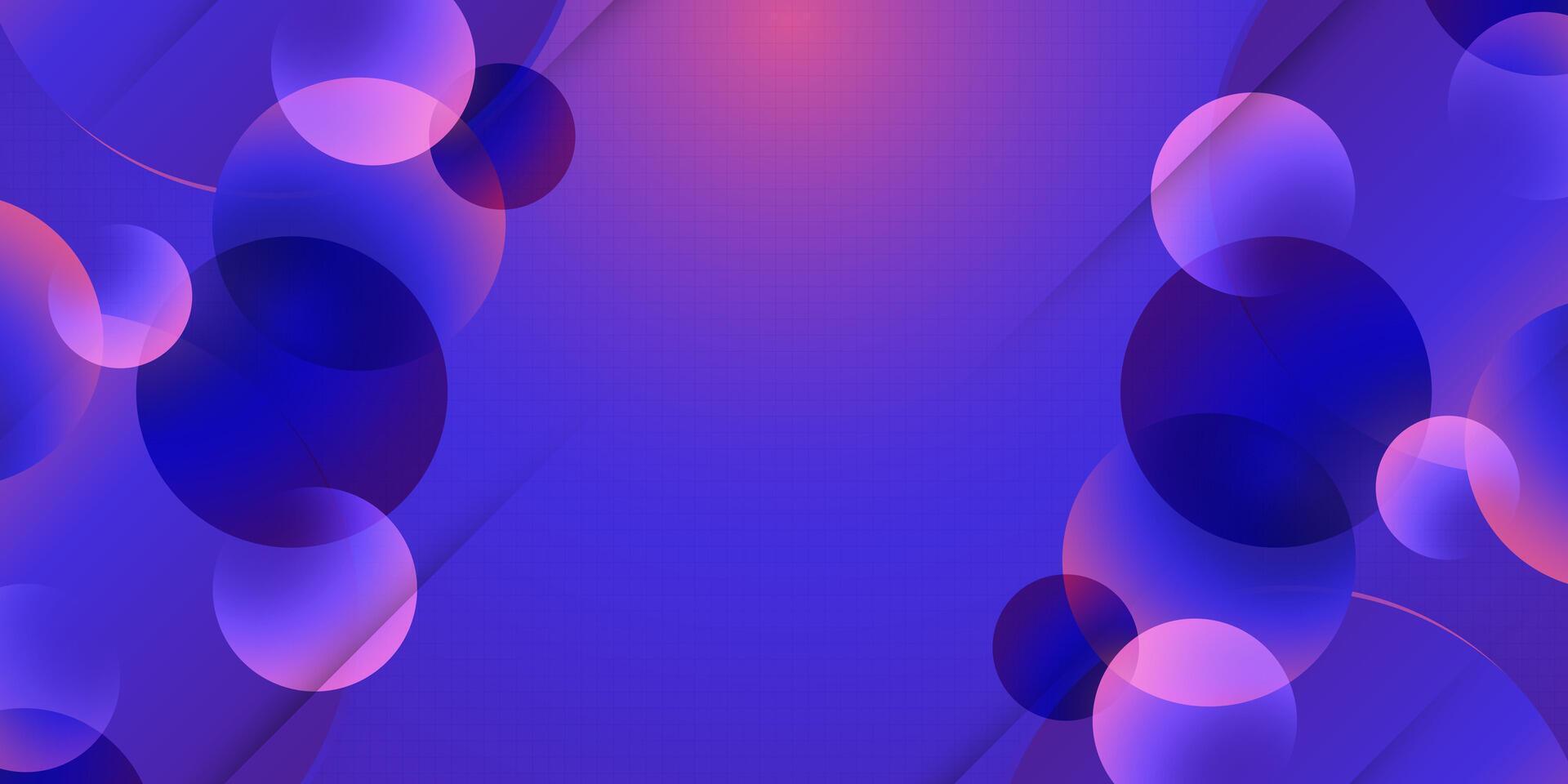 Abstract Background with Circles in Colorful Gradient Style. Cover, Banner or Layout Design Template for Identity, Branding, Advertising or Promotion vector