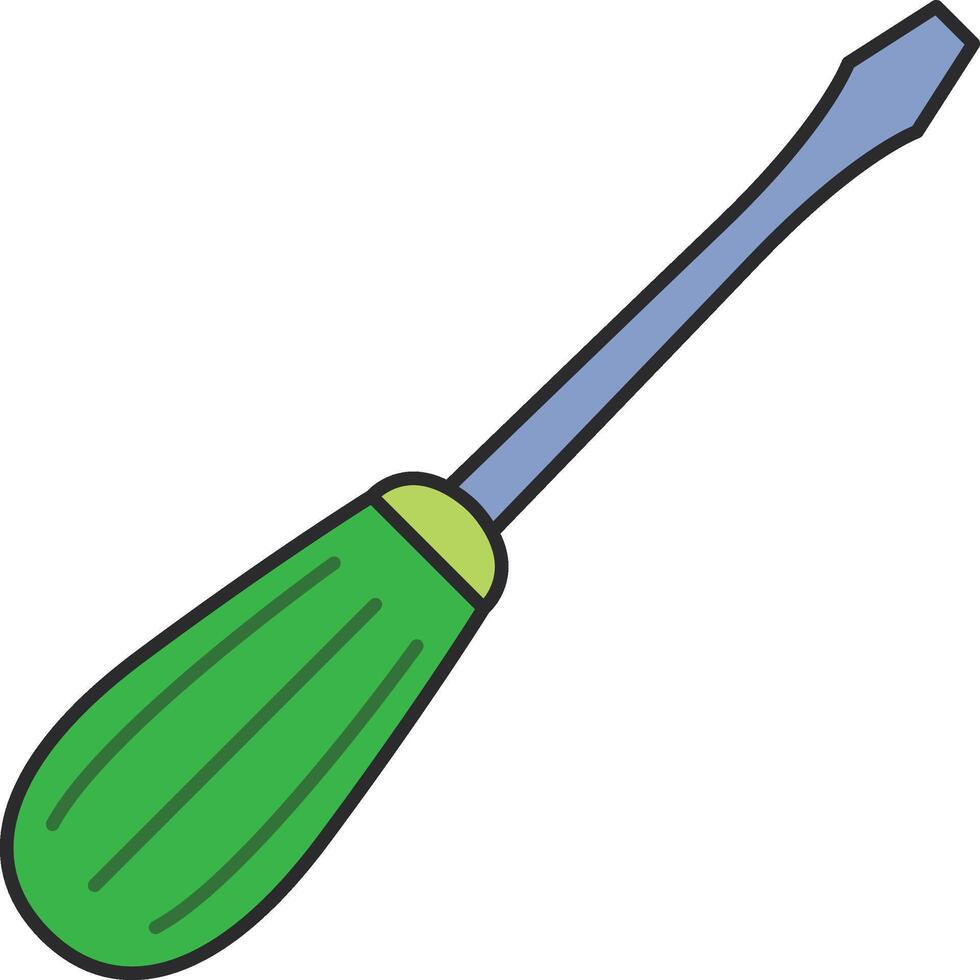 screwdriver icon illustration vector