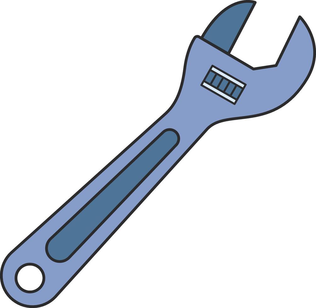 wrench icon illustration vector