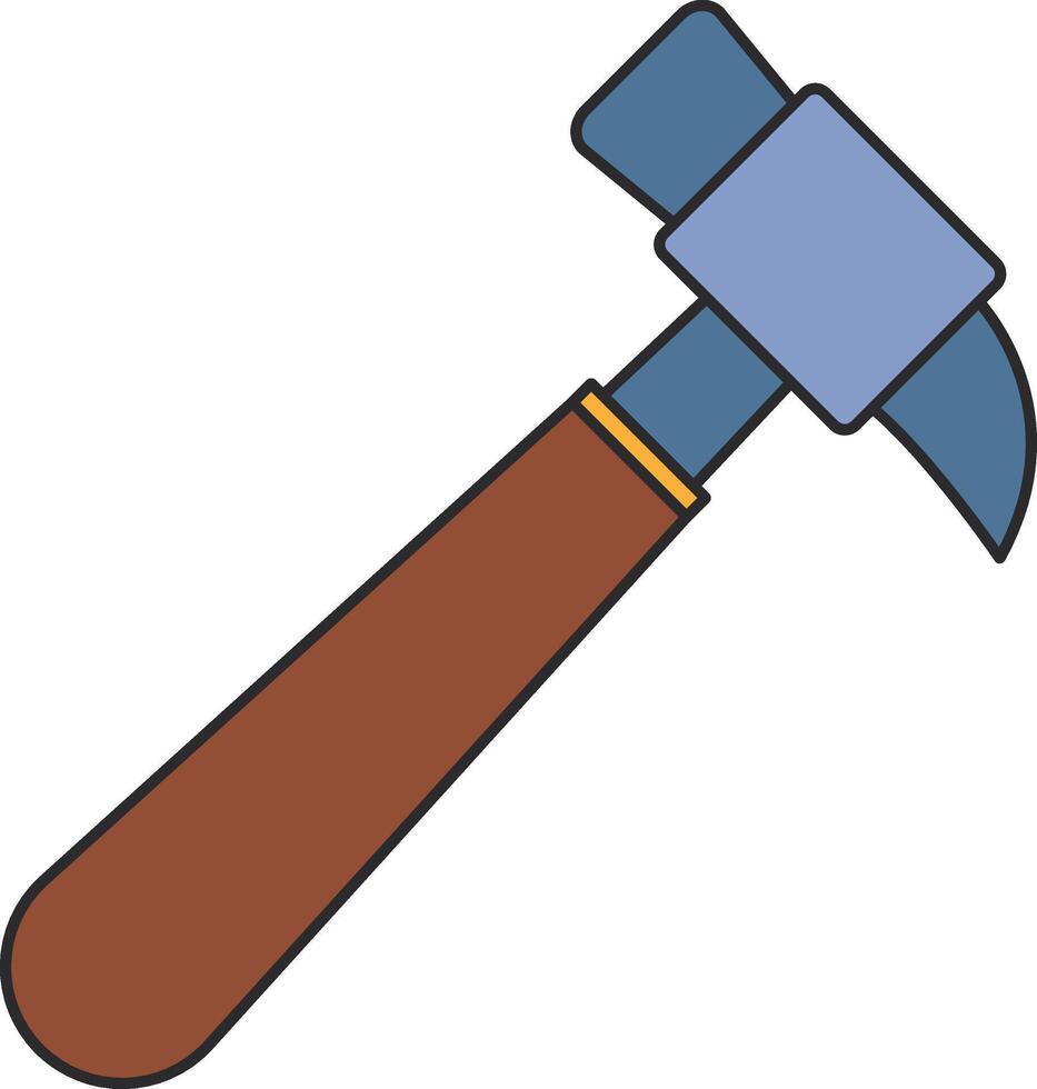 hammer icon illustration vector
