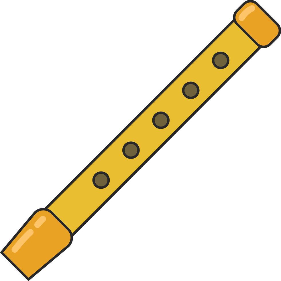 flute icon illustration vector