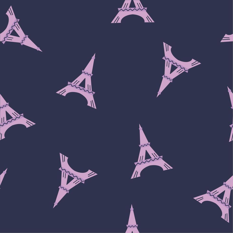 Eiffel tower seamless pattern background 46789706 Vector Art at Vecteezy