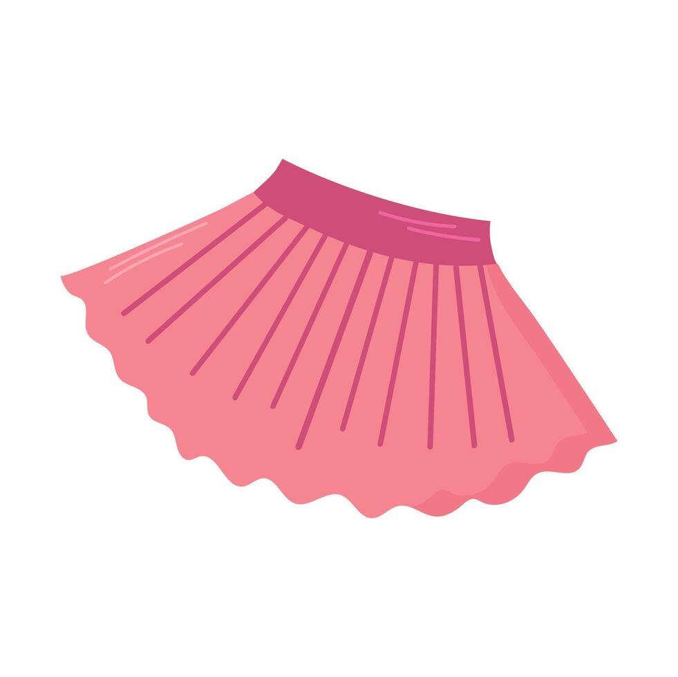 Tutu skirt icon clipart avatar logtotype isolated illustration vector
