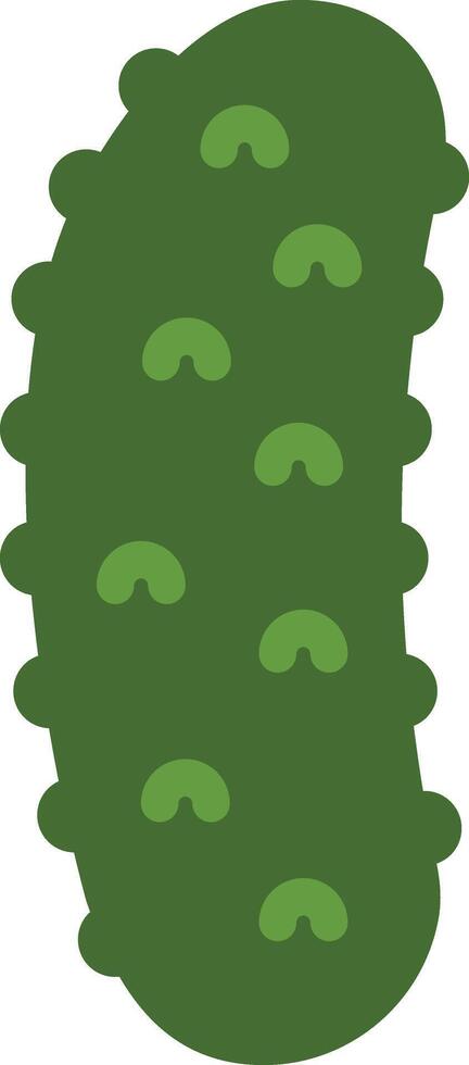 a green cactus with many small holes vector