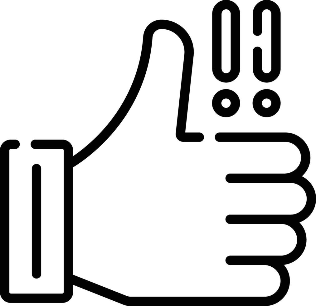 thumbs up illustration design vector