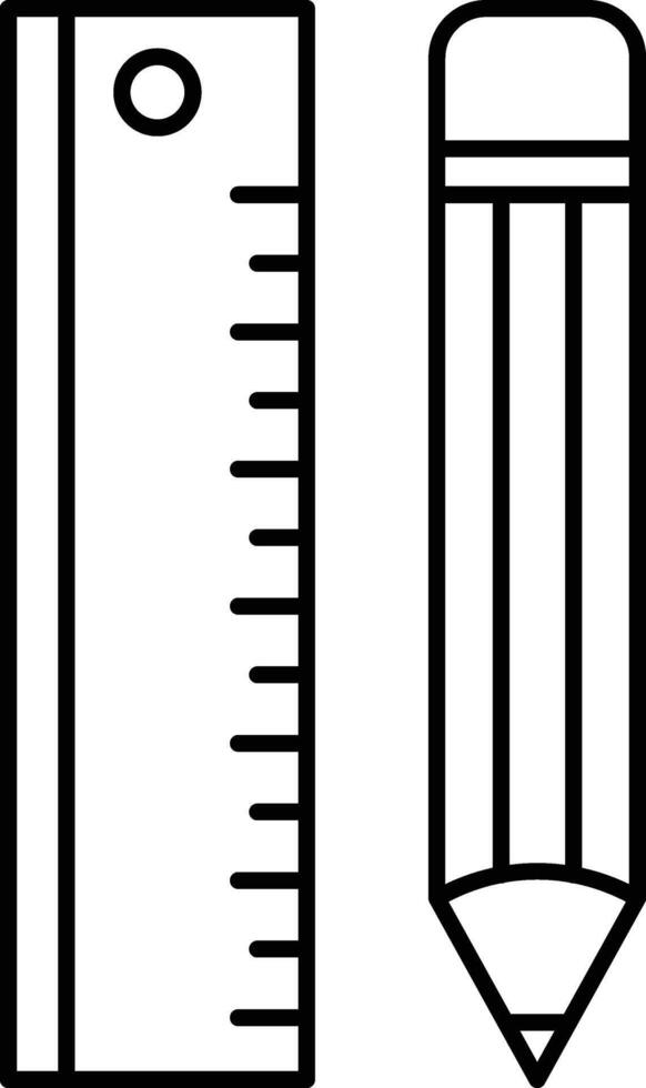 pencil illustration design vector
