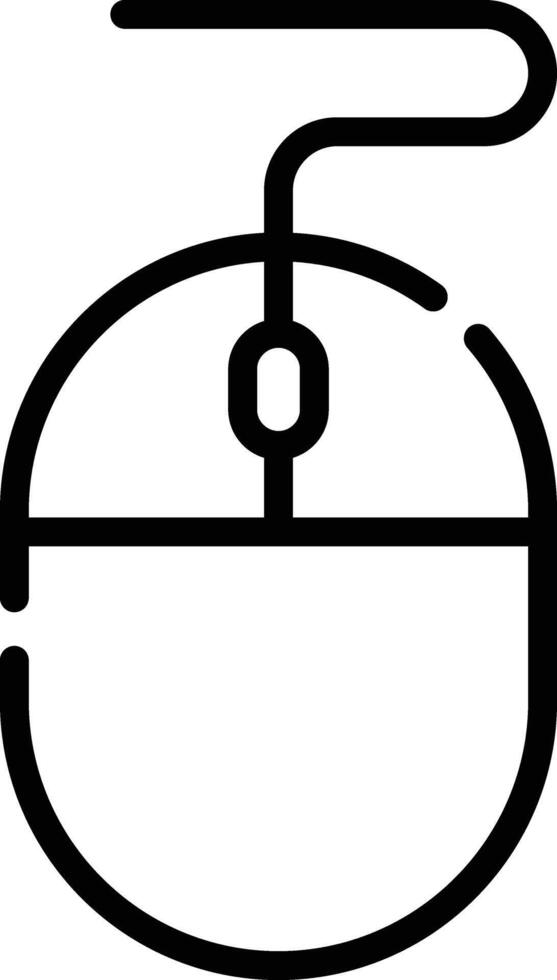 mouse illustration design vector