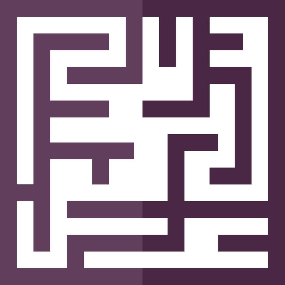 maze illustration design vector