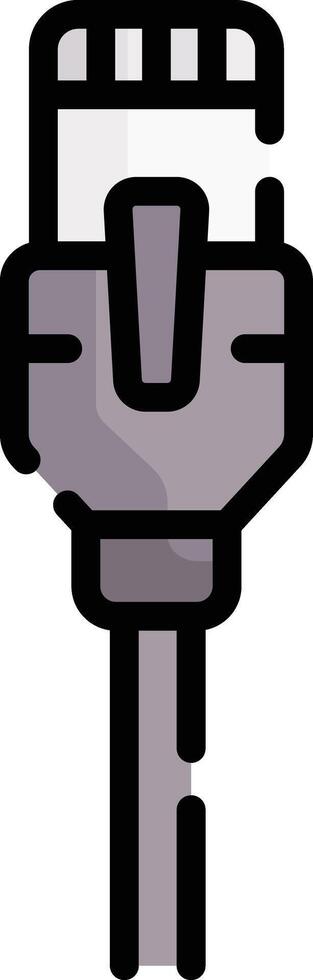 a key with a black and white background vector