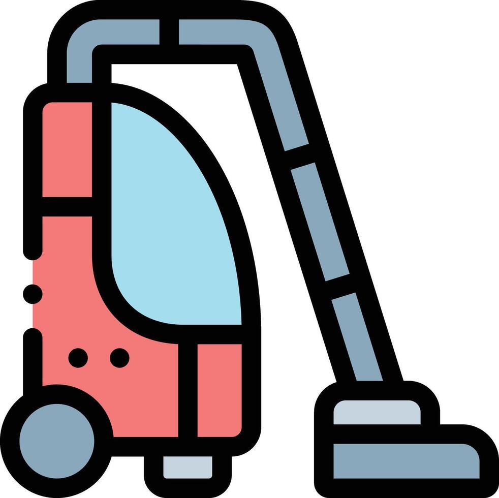 vacuum cleaner illustration design vector