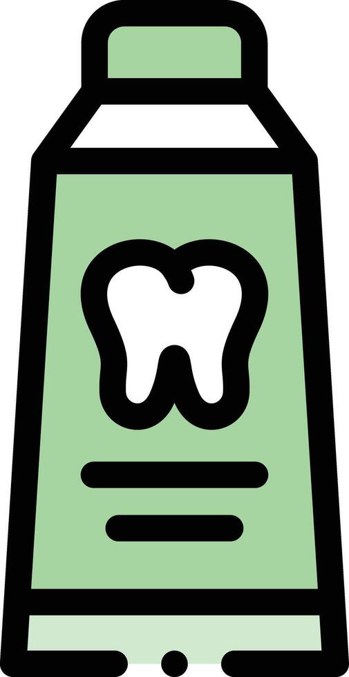 toothpaste illustration design vector