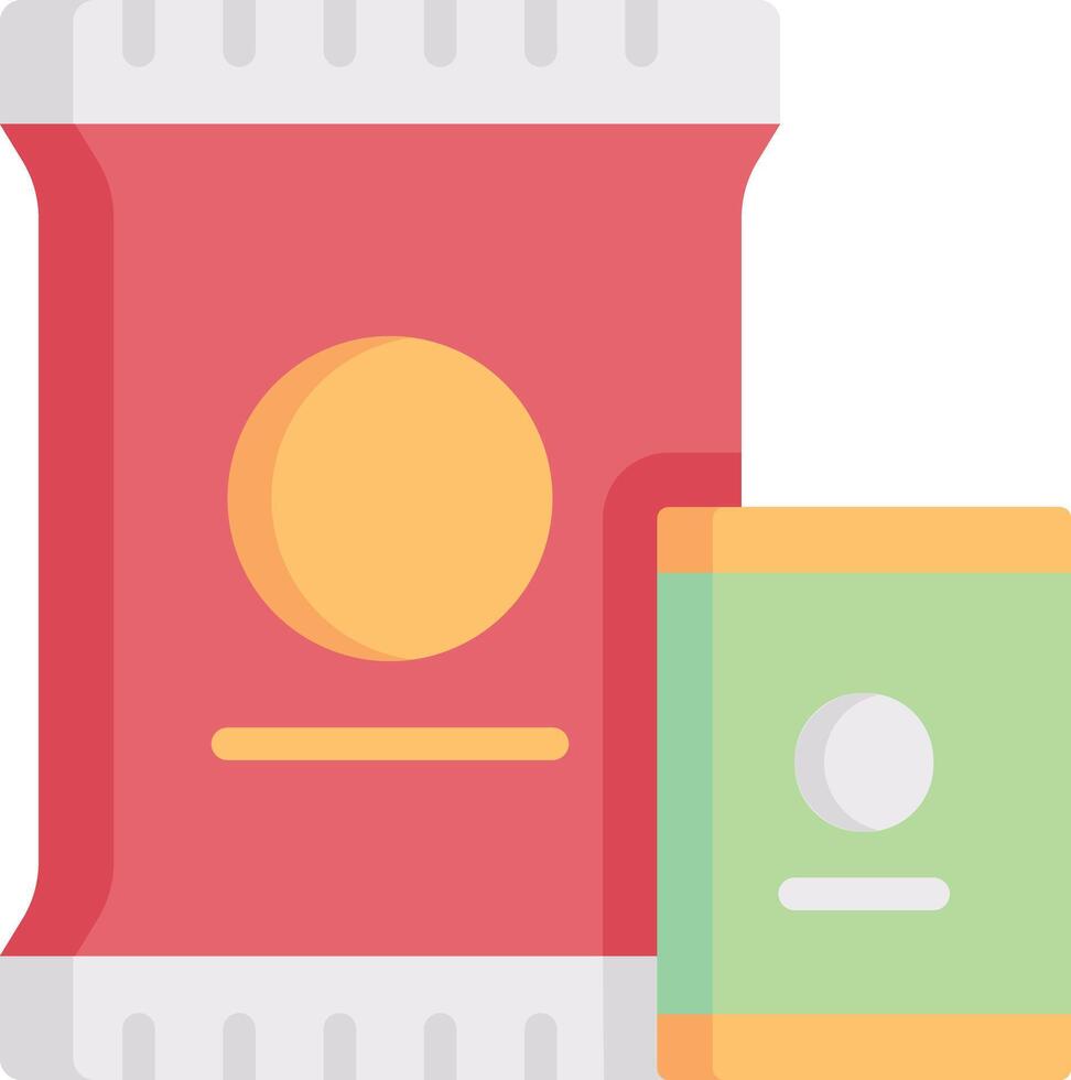 snacks illustration design vector