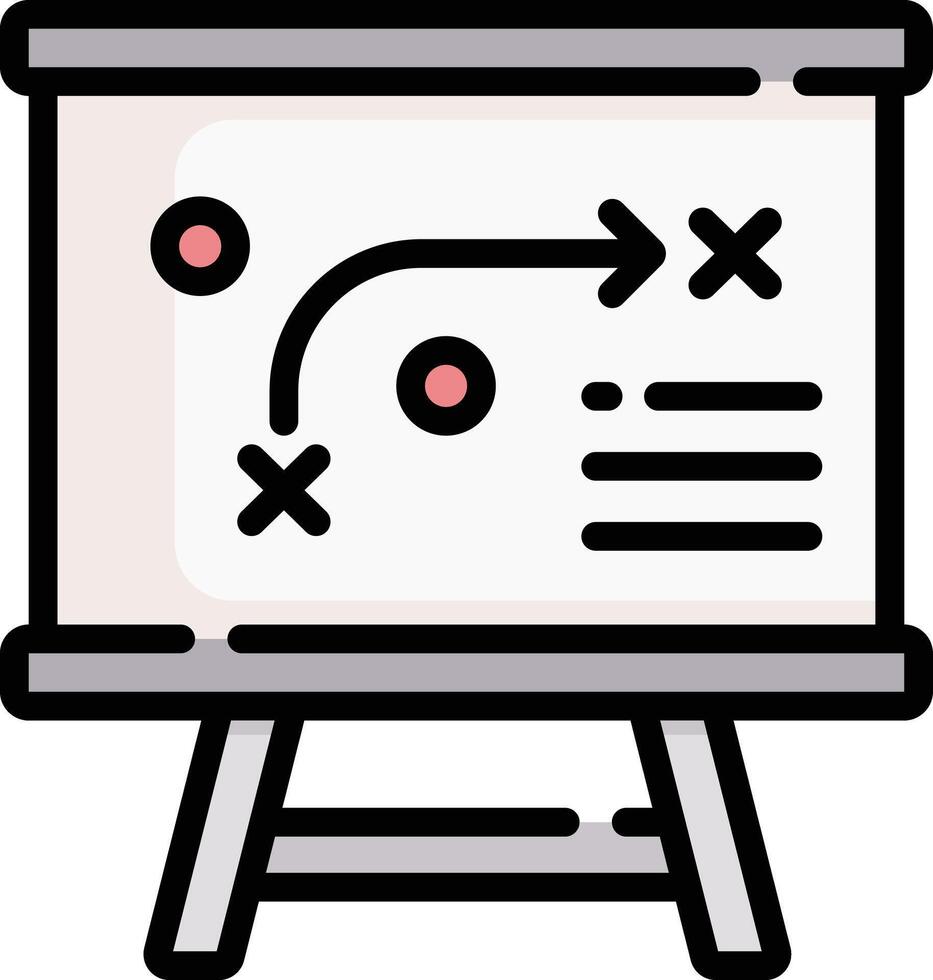 strategy illustration design vector