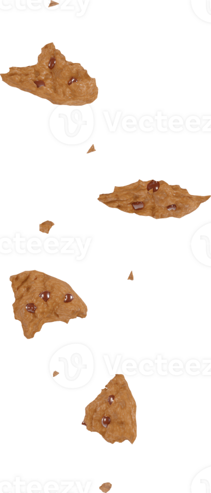 cookies with chocolate chips png
