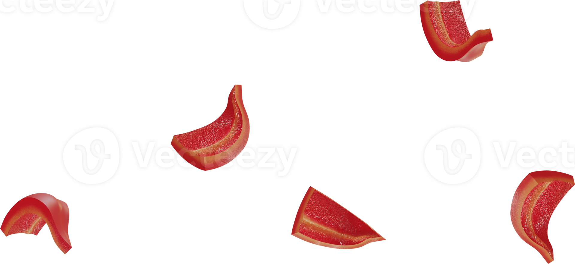red paprika sliced png