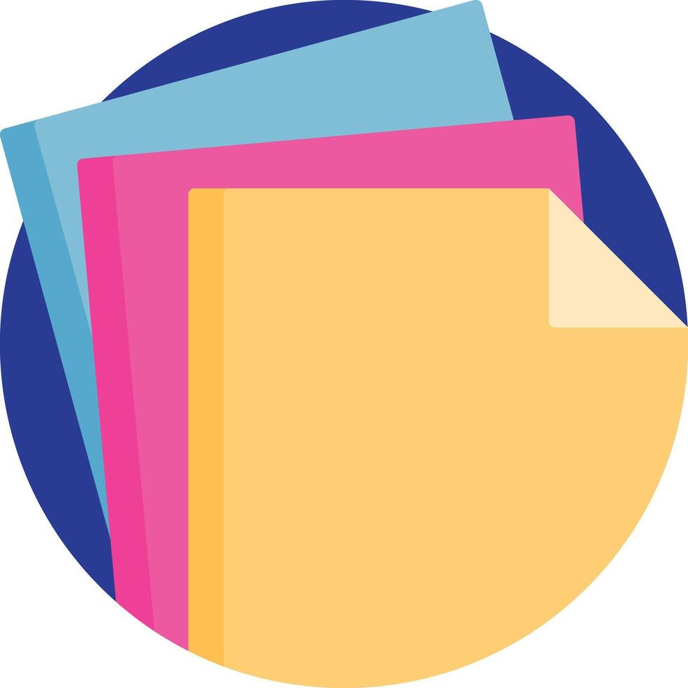 paper illustration design vector