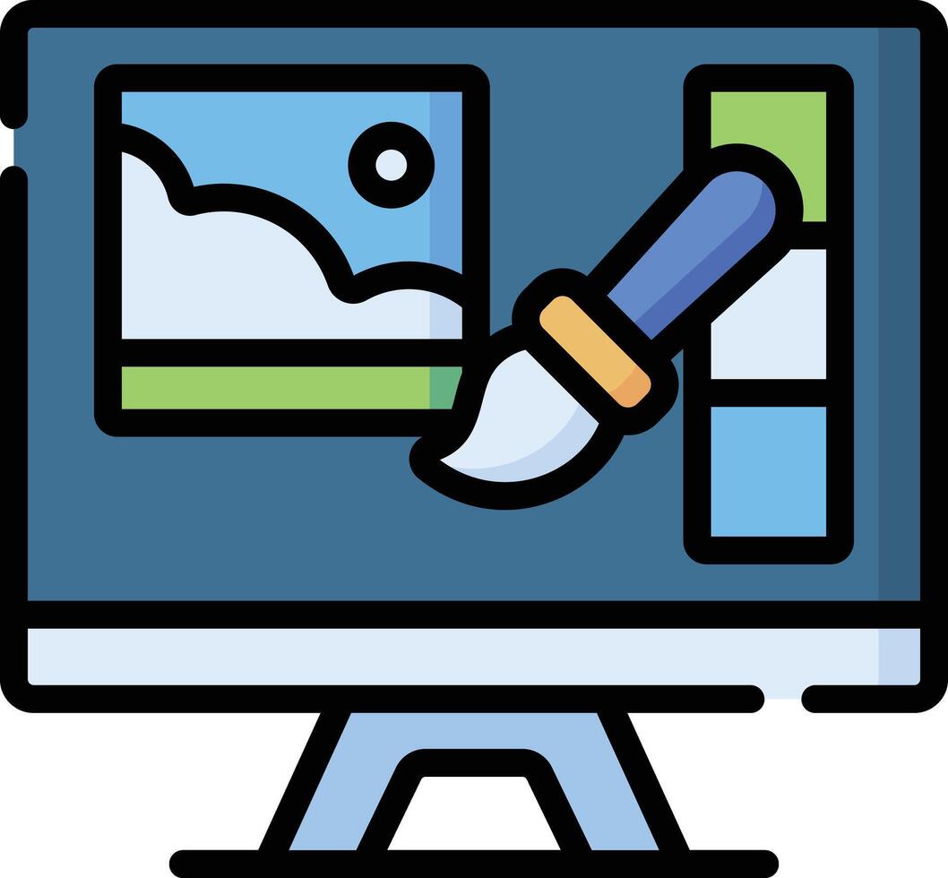 photo editing illustration design vector