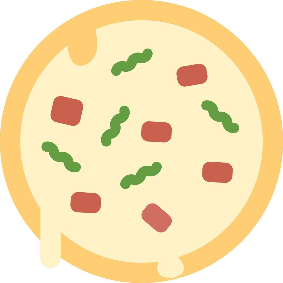 pizza illustration design vector