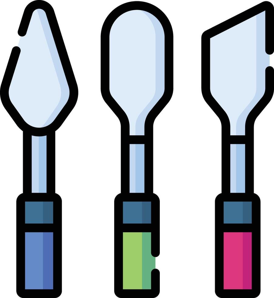 palette illustration design vector