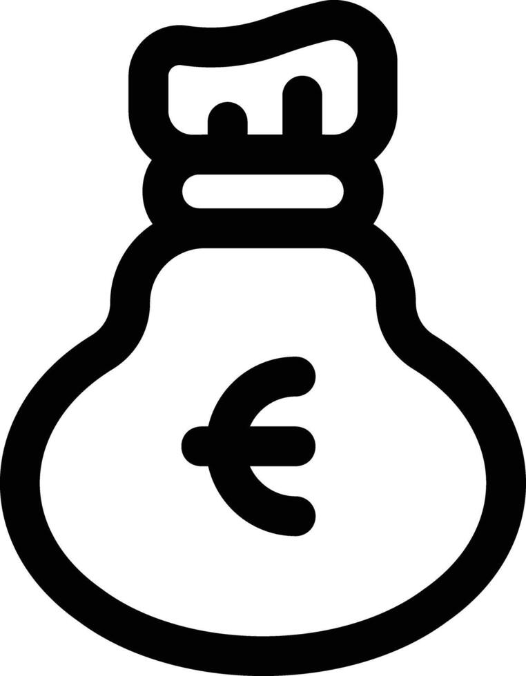 money bag illustration design vector