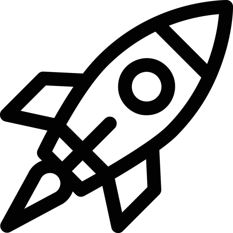rocket illustration design vector