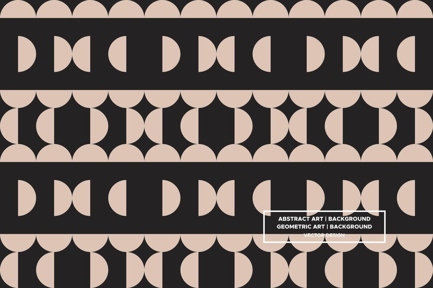 Geometric Pattern - Geometric Background - Abstract Background - Circles - Brown - Use in Website Design, Packaging, Wall Art, Wallpaper, Poster, Banner, Profile, Brochure, Apparel, Textiles vector