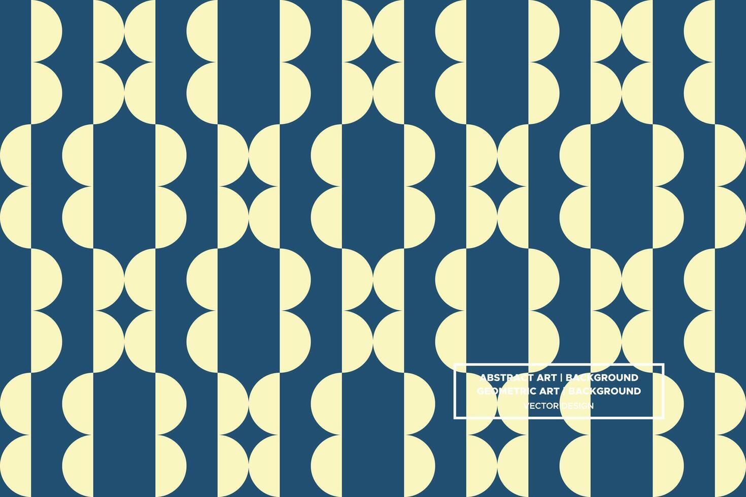 Geometric Pattern - Geometric Background - Abstract Background - Circles - Yellow - Use in Website Design, Packaging, Wall Art, Wallpaper, Poster, Banner, Profile, Brochure, Apparel, Textiles vector
