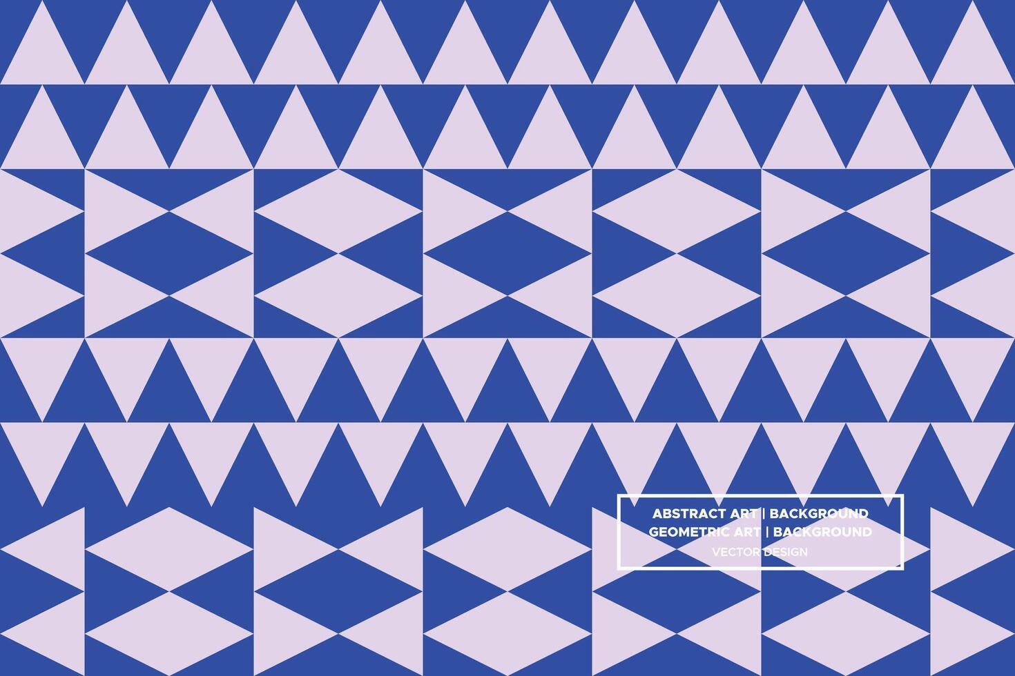 Geometric Pattern - Geometric Background - Abstract Background - Triangles - Blue - Use in Website Design, Packaging, Wall Art, Wallpaper, Poster, Banner, Profile, Brochure, Apparel, Textiles vector