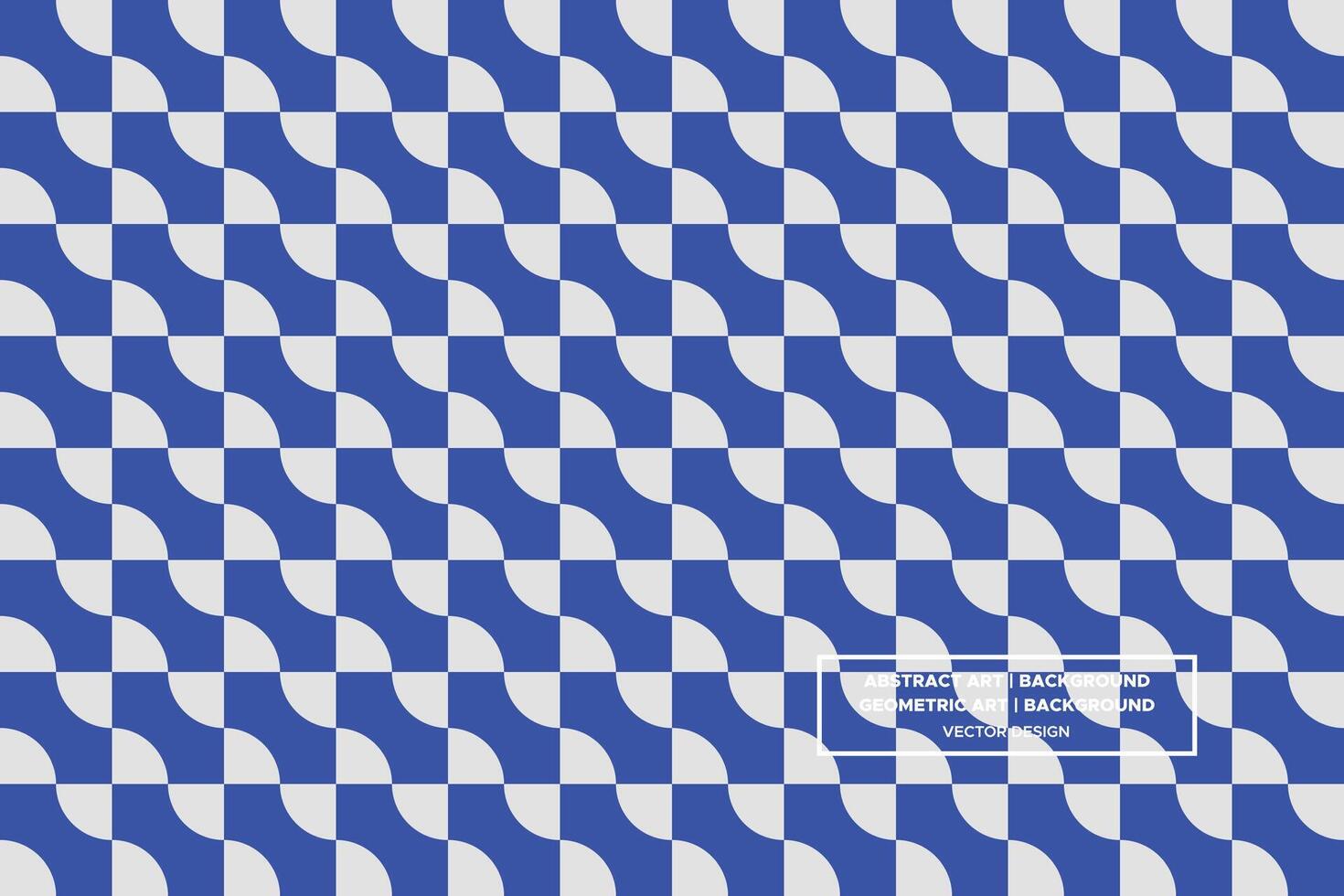 Geometric Pattern - Geometric Background - Abstract Background - Circles - Blue - Use in Website Design, Packaging, Wall Art, Wallpaper, Poster, Banner, Profile, Brochure, Apparel, Textiles vector
