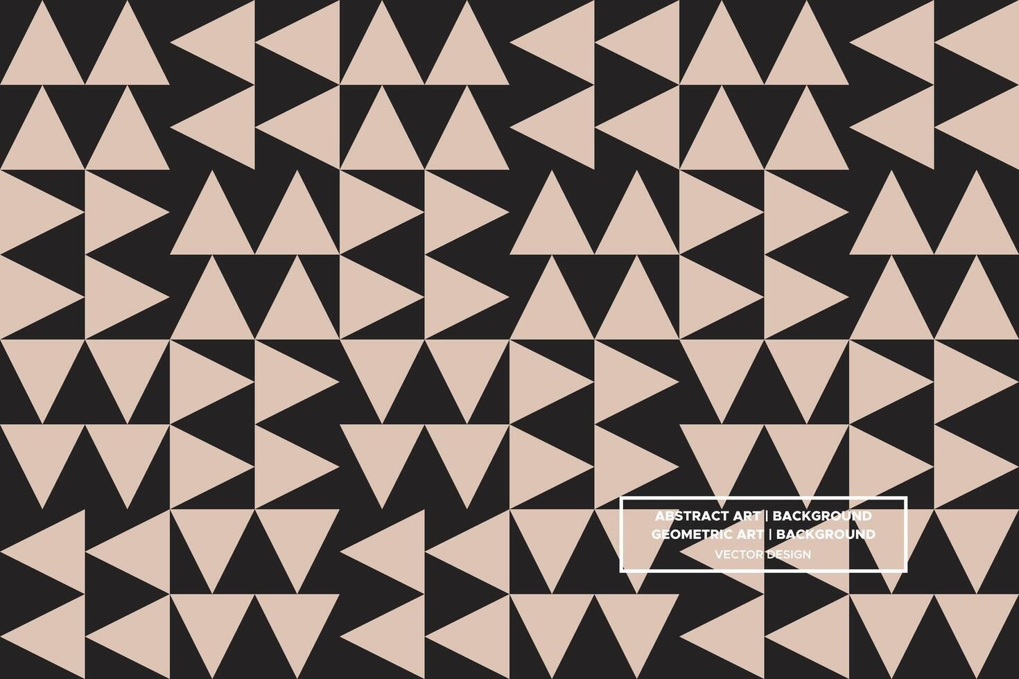 Geometric Pattern - Geometric Background - Abstract Background - Triangles - Brown - Use in Website Design, Packaging, Wall Art, Wallpaper, Poster, Banner, Profile, Brochure, Apparel, Textiles vector