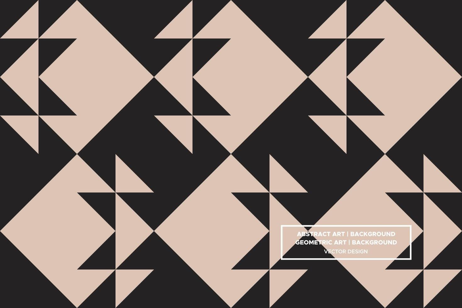 Geometric Pattern - Geometric Background - Abstract Background - Triangles - Brown - Use in Website Design, Packaging, Wall Art, Wallpaper, Poster, Banner, Profile, Brochure, Apparel, Textiles vector
