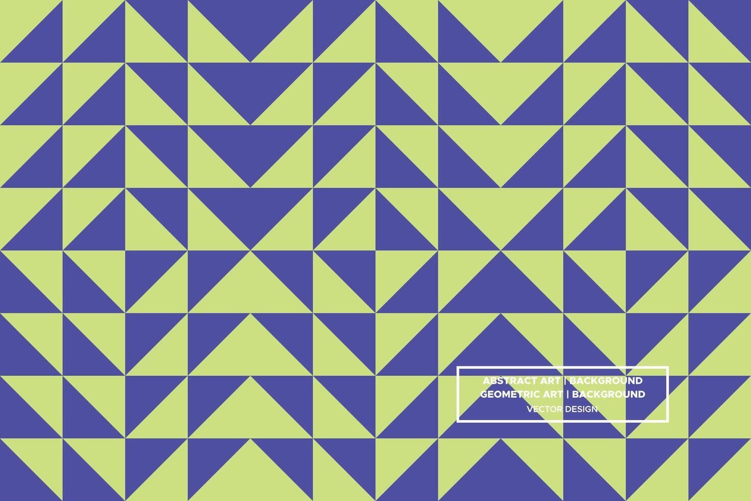 Geometric Pattern - Geometric Background - Abstract Background - Triangles - Green - Use in Website Design, Packaging, Wall Art, Wallpaper, Poster, Banner, Profile, Brochure, Apparel, Textiles vector