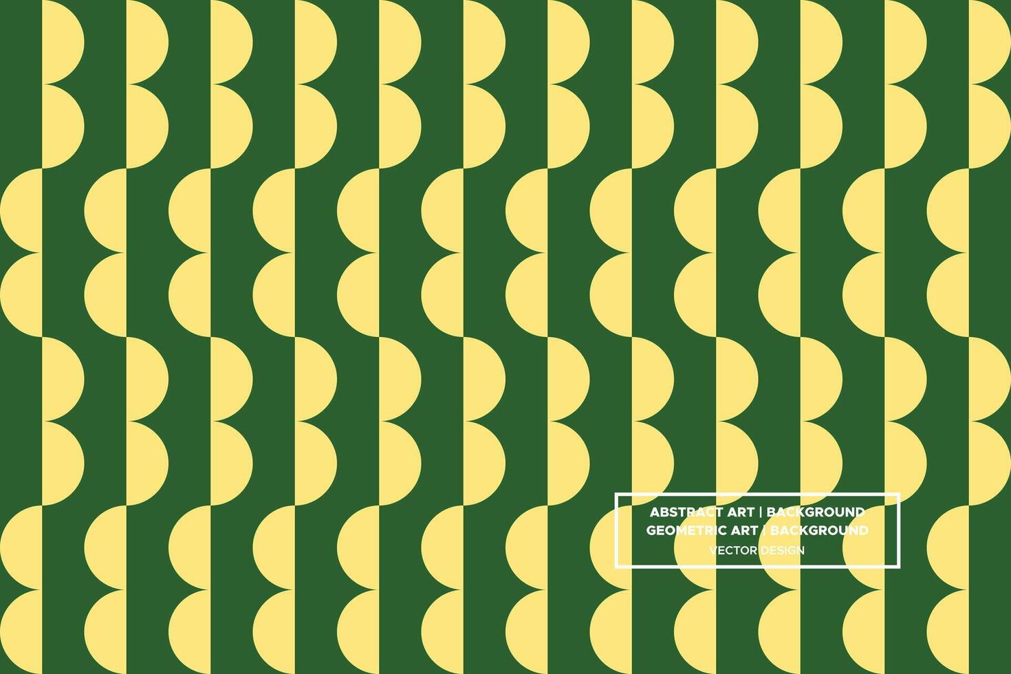 Geometric Pattern - Geometric Background - Abstract Background - Circles - Yellow - Use in Website Design, Packaging, Wall Art, Wallpaper, Poster, Banner, Profile, Brochure, Apparel, Textiles vector