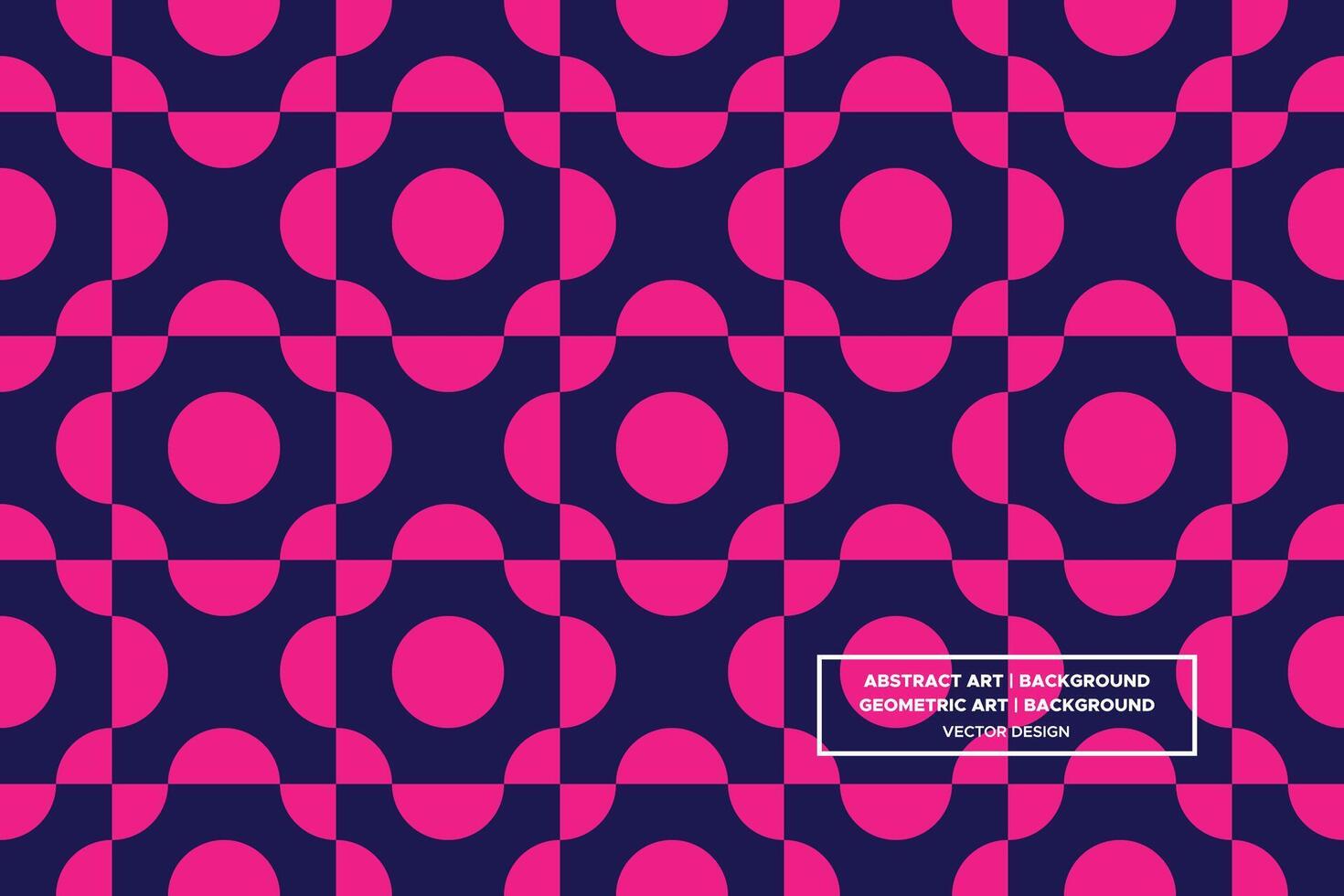 Geometric Pattern - Geometric Background - Abstract Background - Circles - Purple - Use in Website Design, Packaging, Wall Art, Wallpaper, Poster, Banner, Profile, Brochure, Apparel, Textiles vector