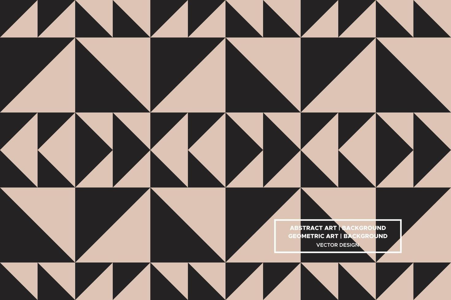 Geometric Pattern - Geometric Background - Abstract Background - Triangles - Brown - Use in Website Design, Packaging, Wall Art, Wallpaper, Poster, Banner, Profile, Brochure, Apparel, Textiles vector
