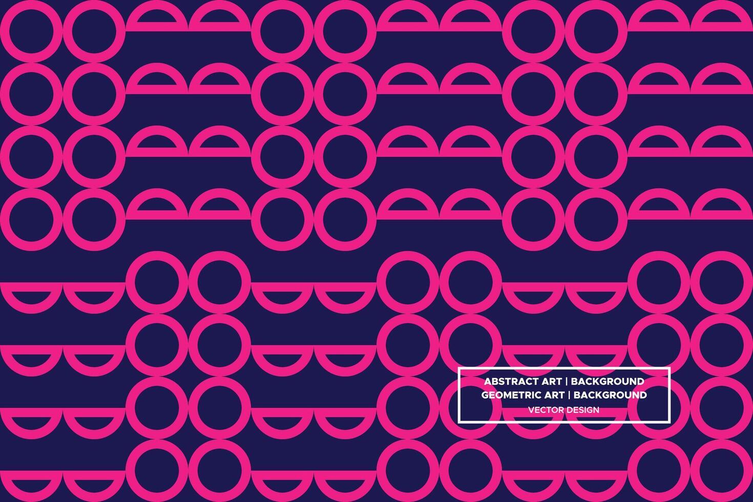 Geometric Pattern - Geometric Background - Abstract Background - Circles - Purple - Use in Website Design, Packaging, Wall Art, Wallpaper, Poster, Banner, Profile, Brochure, Apparel, Textiles vector
