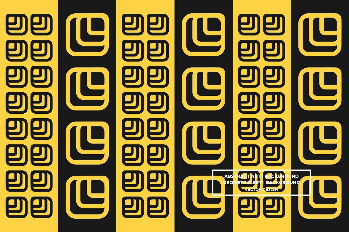 Geometric Pattern - Geometric Background - Abstract Background - Squares - Yellow - Use in Website Design, Packaging, Wall Art, Wallpaper, Poster, Banner, Profile, Brochure, Apparel, Textiles vector