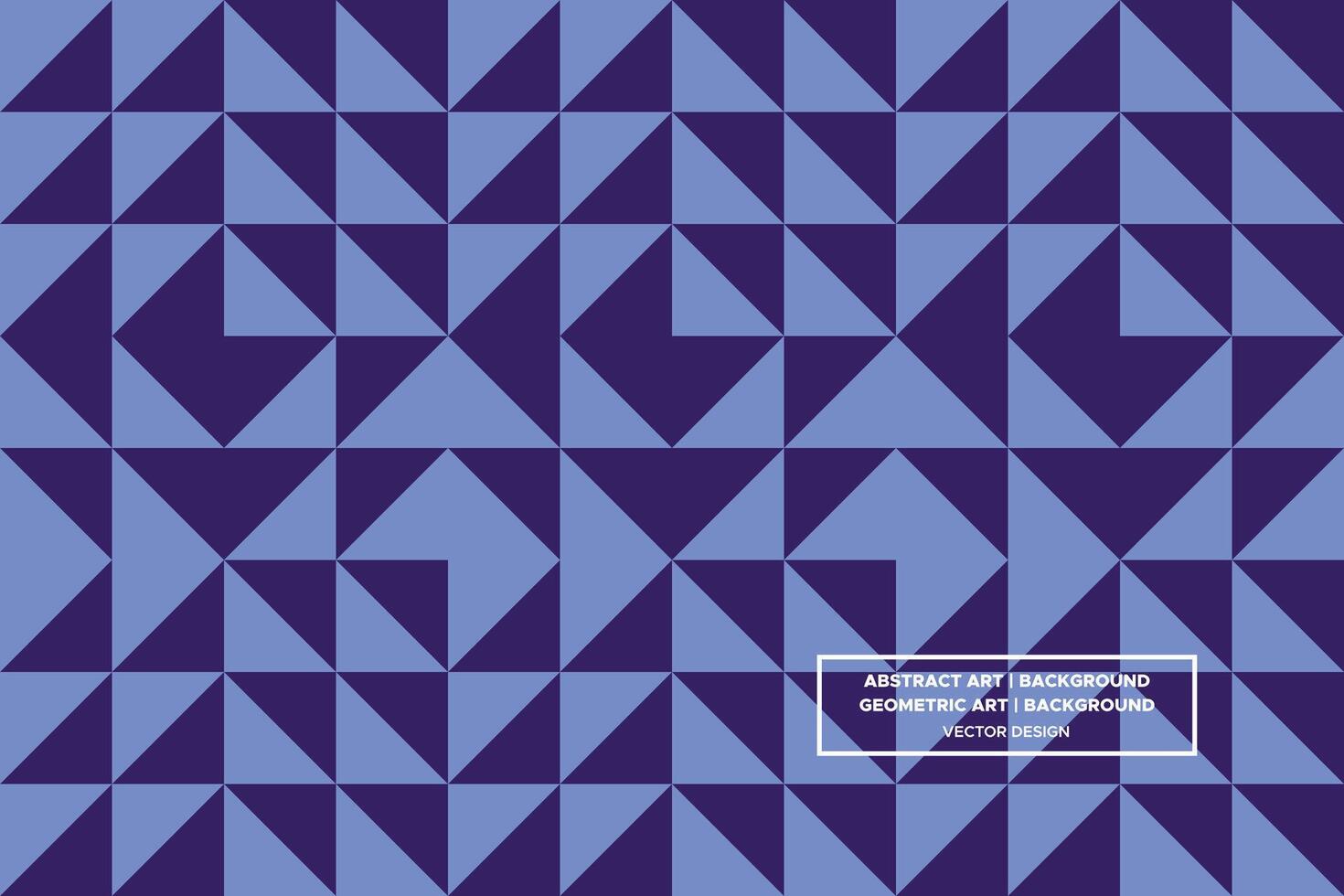 Geometric Pattern - Geometric Background - Abstract Background - Triangles - Blue - Use in Website Design, Packaging, Wall Art, Wallpaper, Poster, Banner, Profile, Brochure, Apparel, Textiles vector