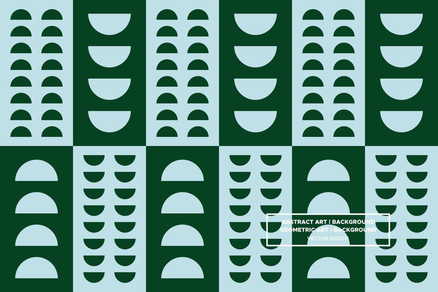 Geometric Pattern - Geometric Background - Abstract Background - Circles - Green - Use in Website Design, Packaging, Wall Art, Wallpaper, Poster, Banner, Profile, Brochure, Apparel, Textiles vector