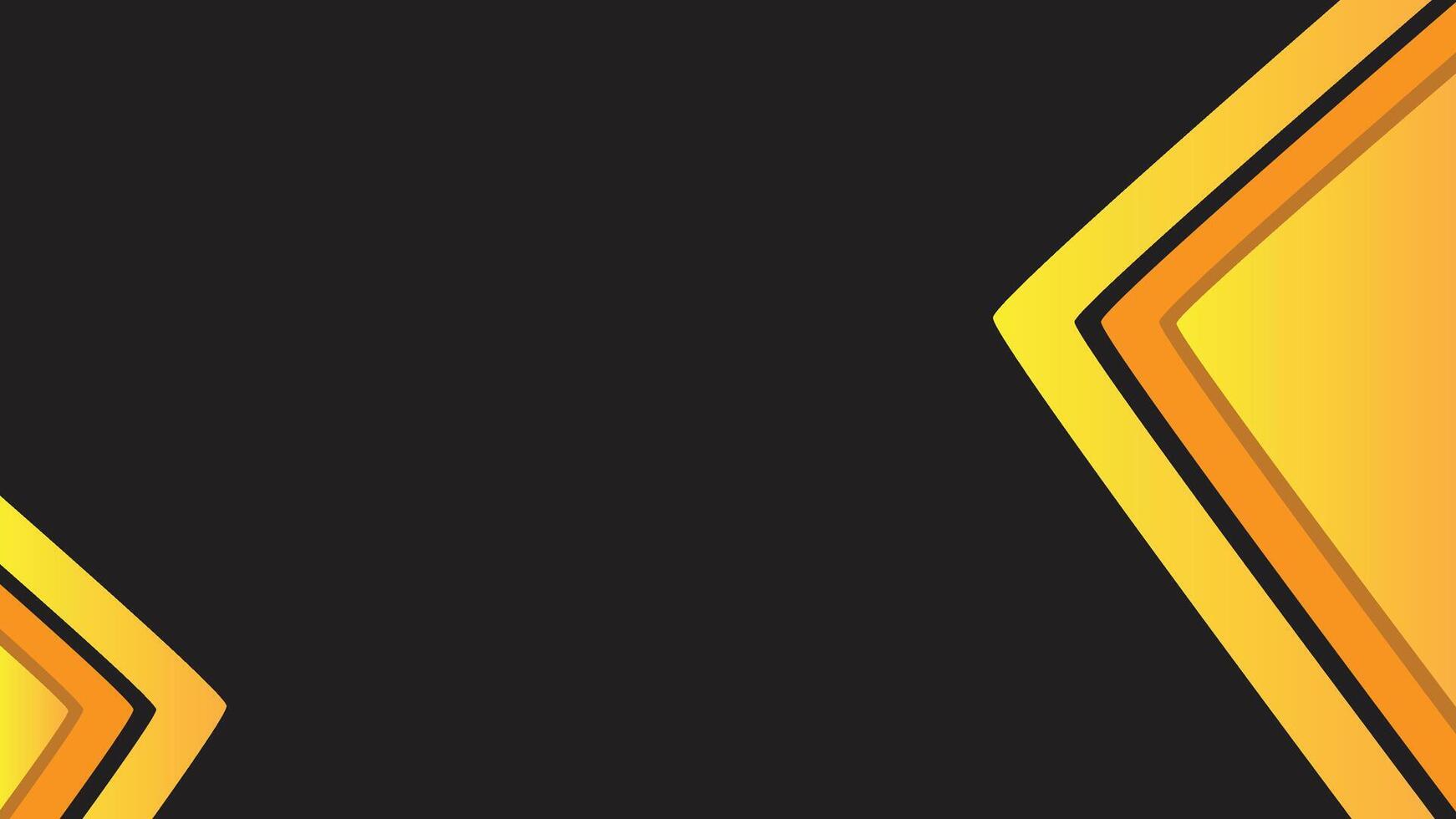 Abstract background design with modern style, abstract background with yellow and black colors vector