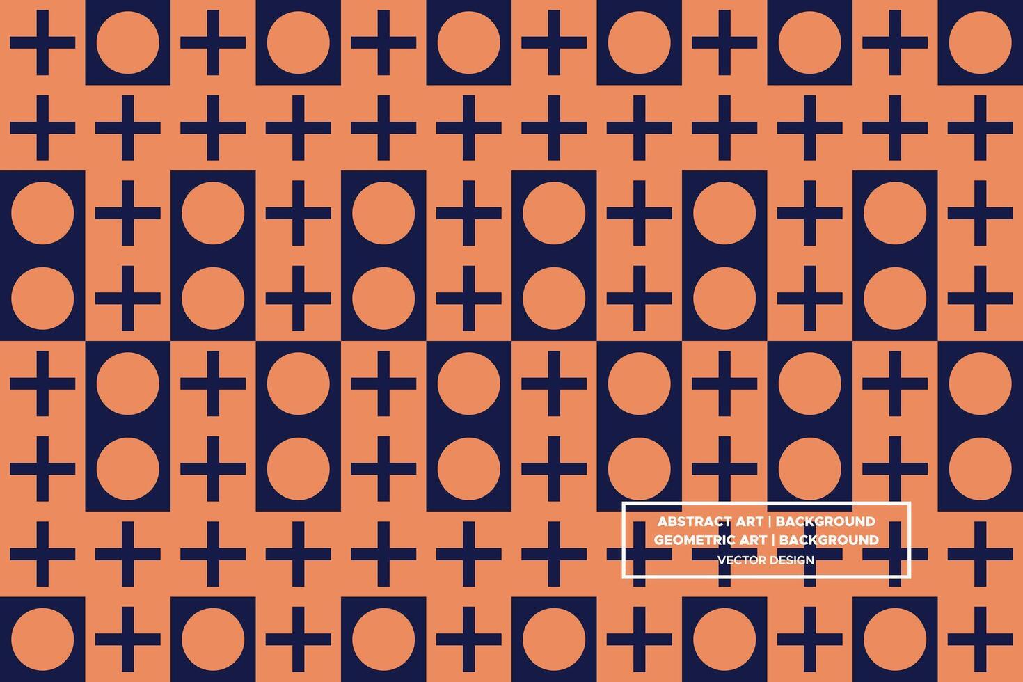 Geometric Pattern - Geometric Background - Abstract Background - Circles - Brown - Use in Website Design, Packaging, Wall Art, Wallpaper, Poster, Banner, Profile, Brochure, Apparel, Textiles vector